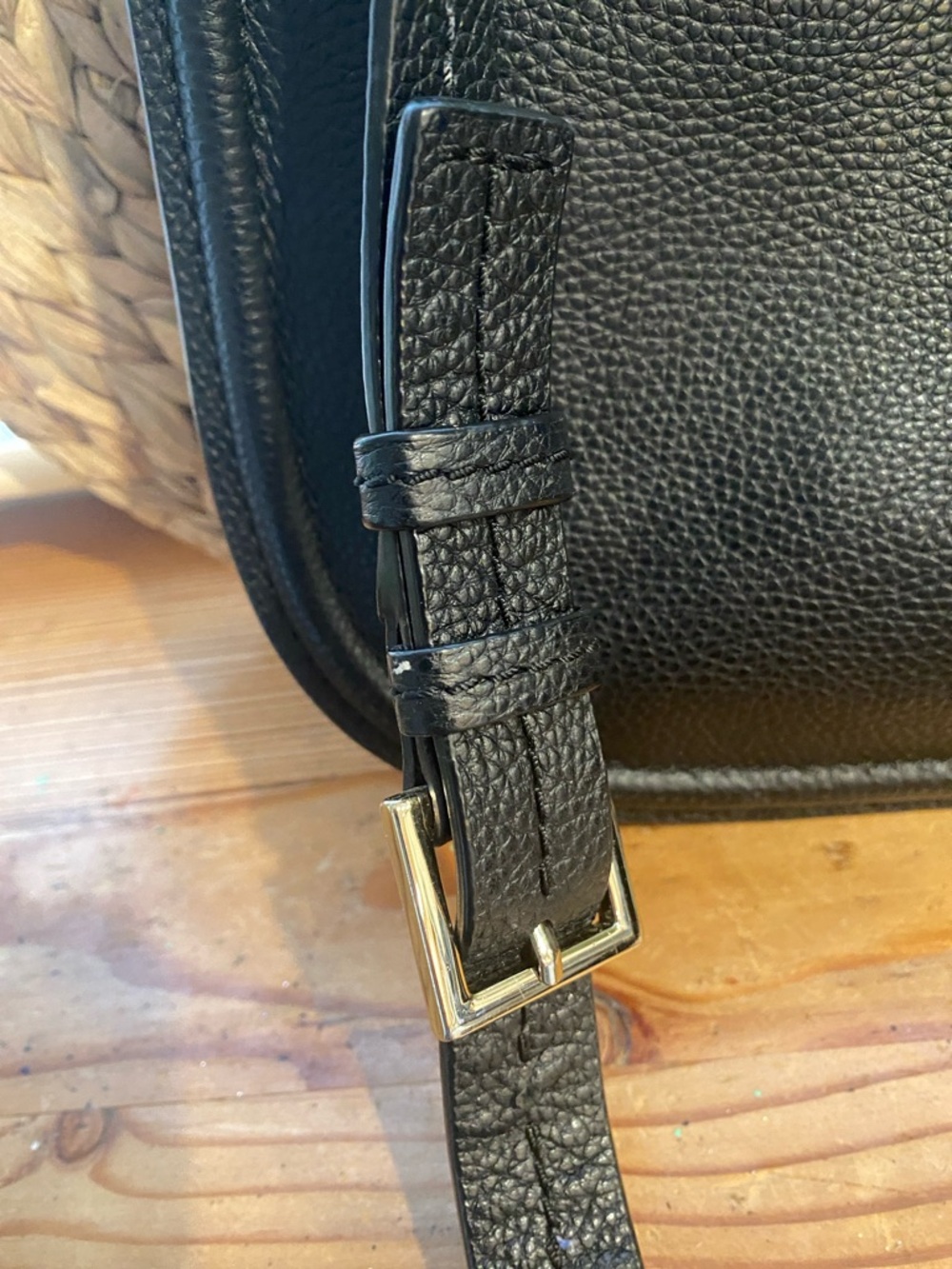 Kate Spade Black Pebbled Leather Orchard Street Tassel Crossbody Bag - Picture 5 of 11